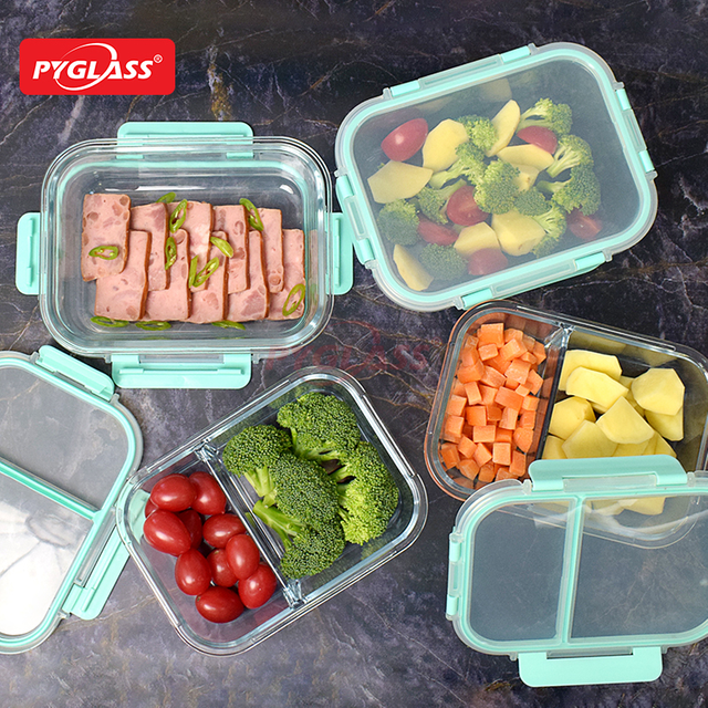 High Borosilicate Glass Meal Prep Containers