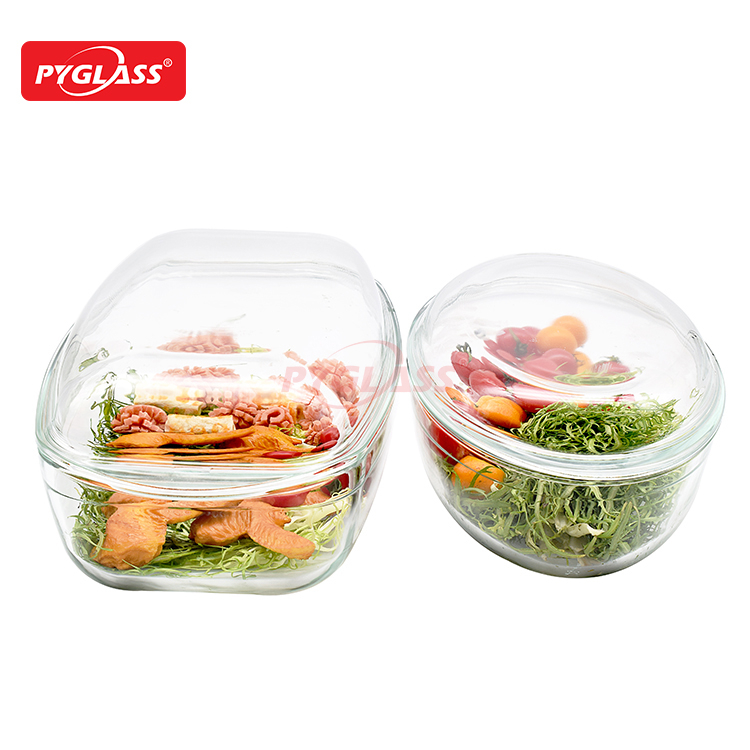 Large Glass Casserole Dish With Lid