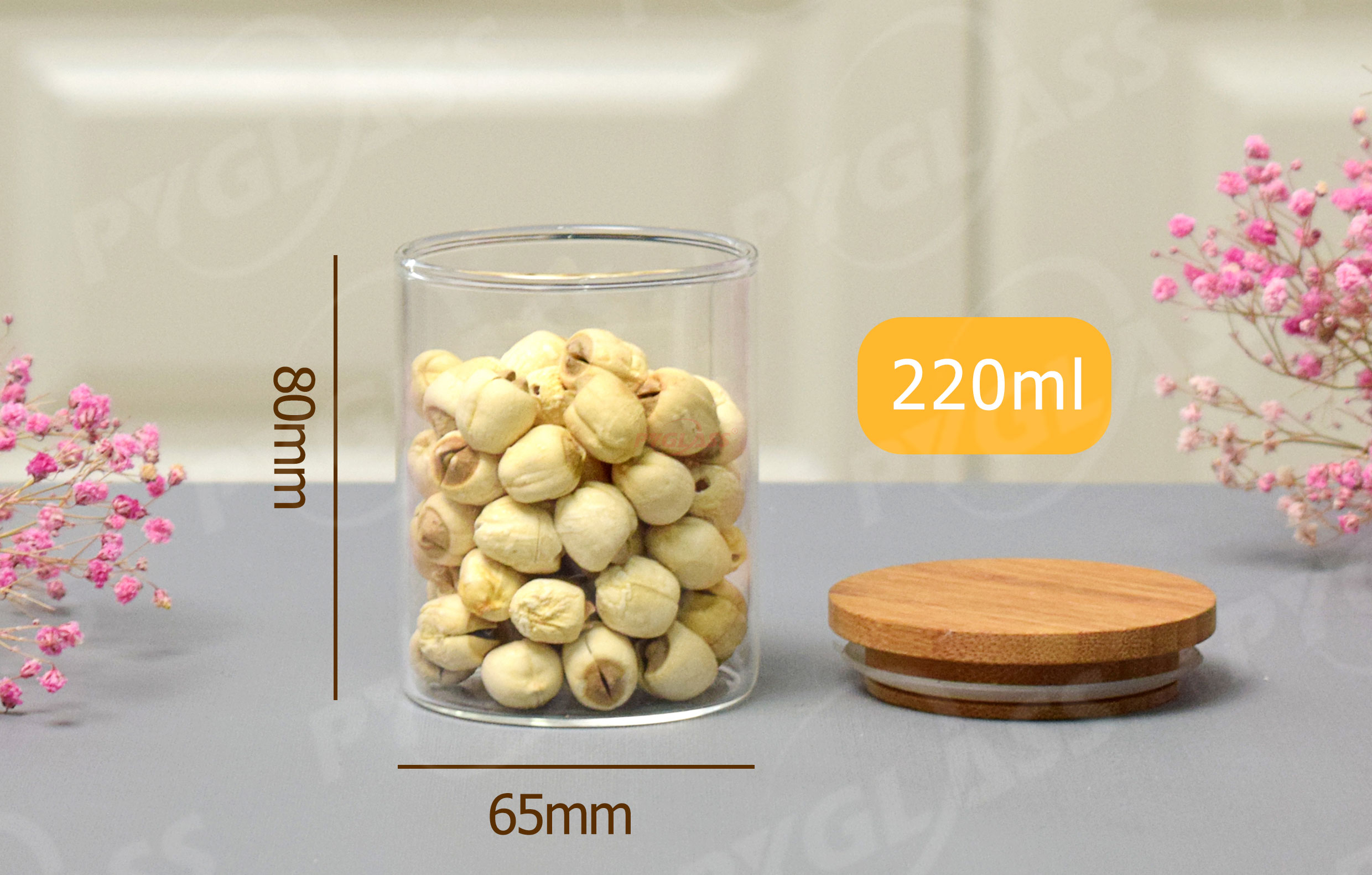 Mini Glass Storage Jar Sets -Product Description
