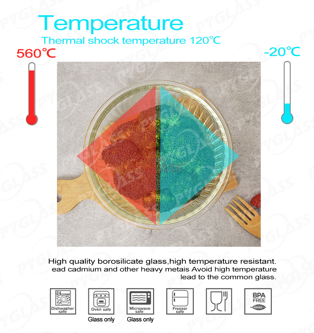 New Design Prep Naturals Glass Meal Prep Containers -Product Overviews