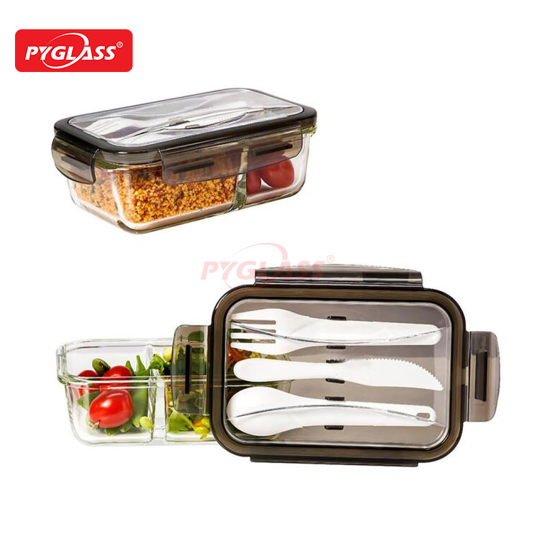Glass Lunch Box with Reusable Bag