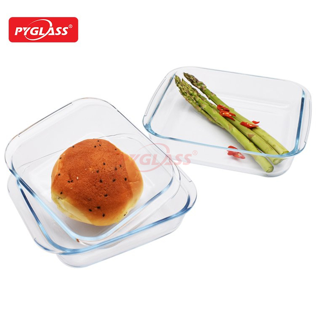 Different Size Square Glass Baking Dish