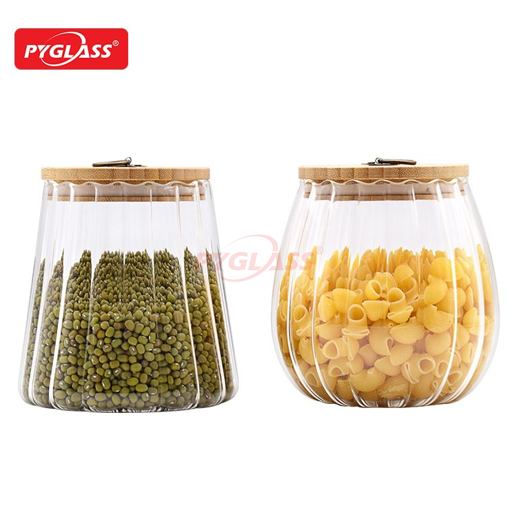 Glass Food Cereal Storage Spice Containers