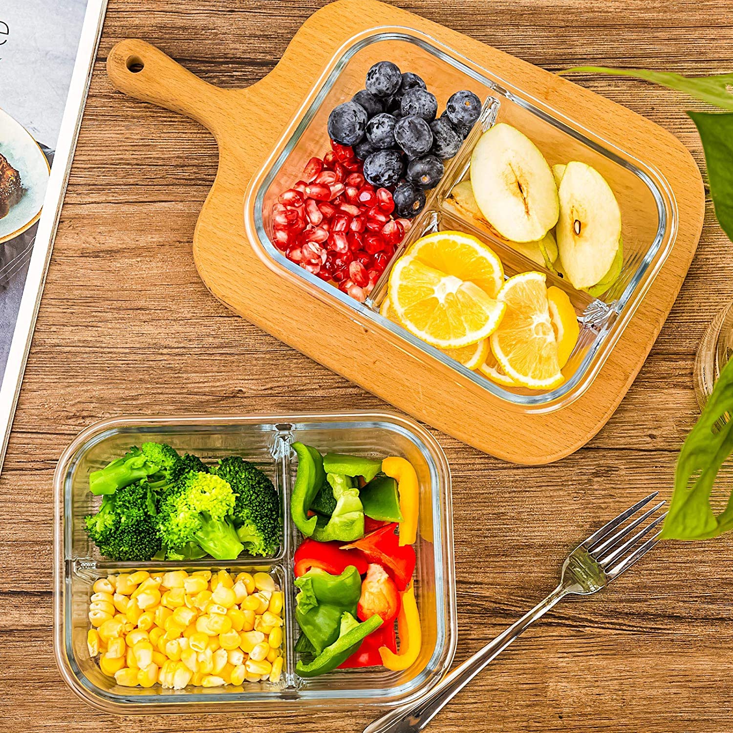 glass food container -6