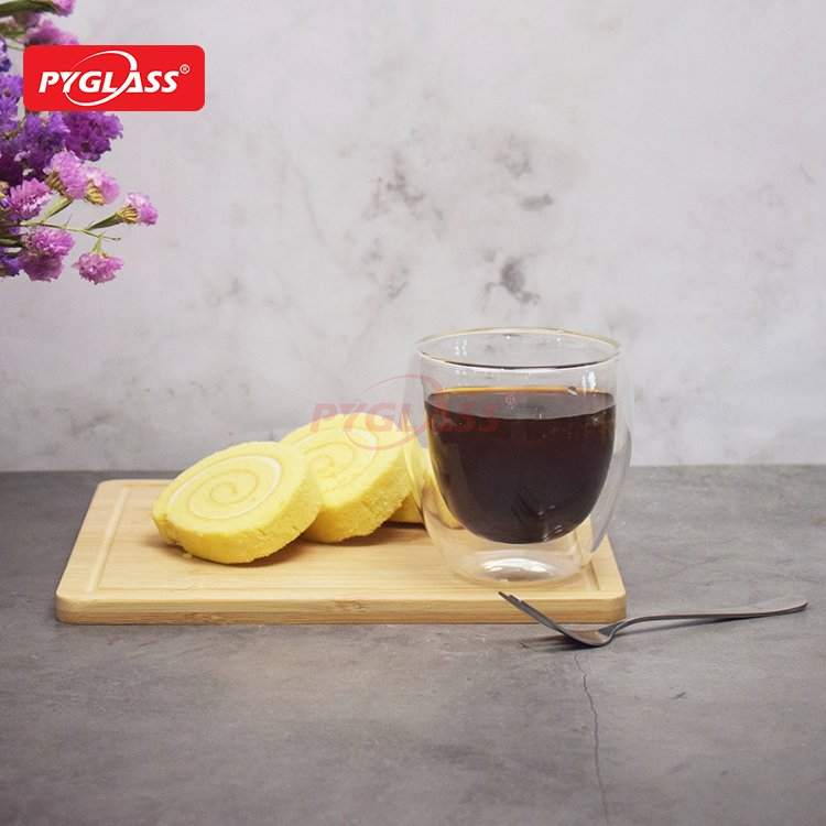 Glass Double Wall Insulated Cups