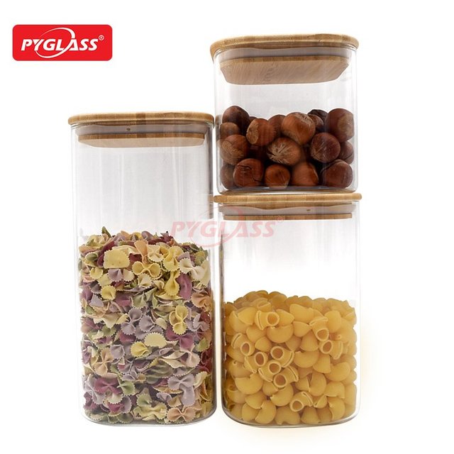 Glass Pantry Organization Jar