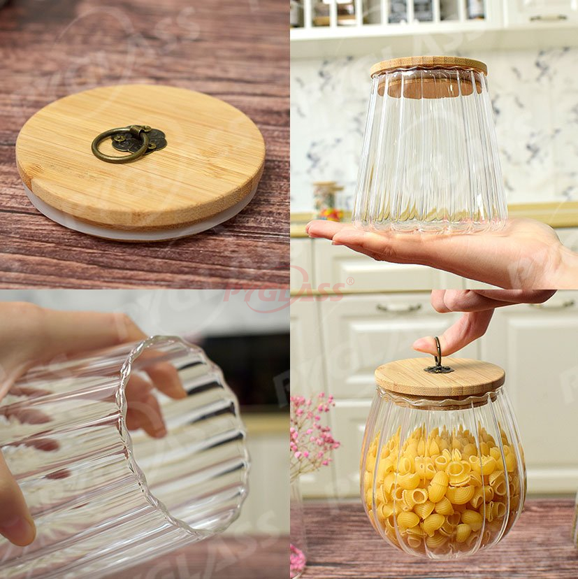 Glass Food Cereal Storage Spice Containers -Product Overviews