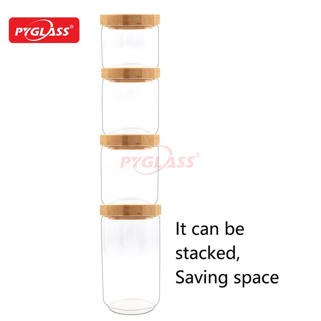 Airtight Glass Storage Canister with Lid