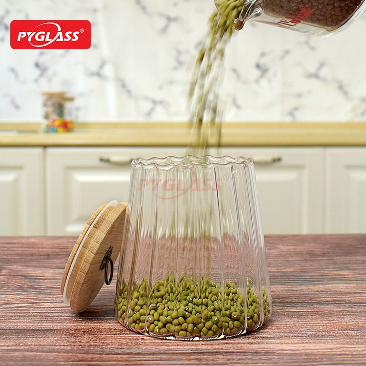 Glass Food Cereal Storage Spice Containers