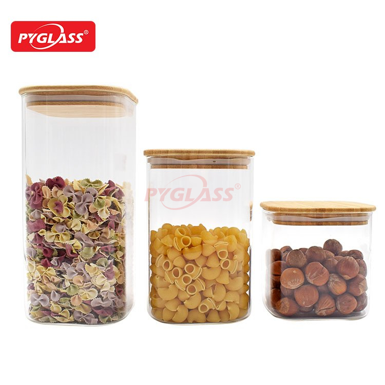 Glass Pantry Organization Jar