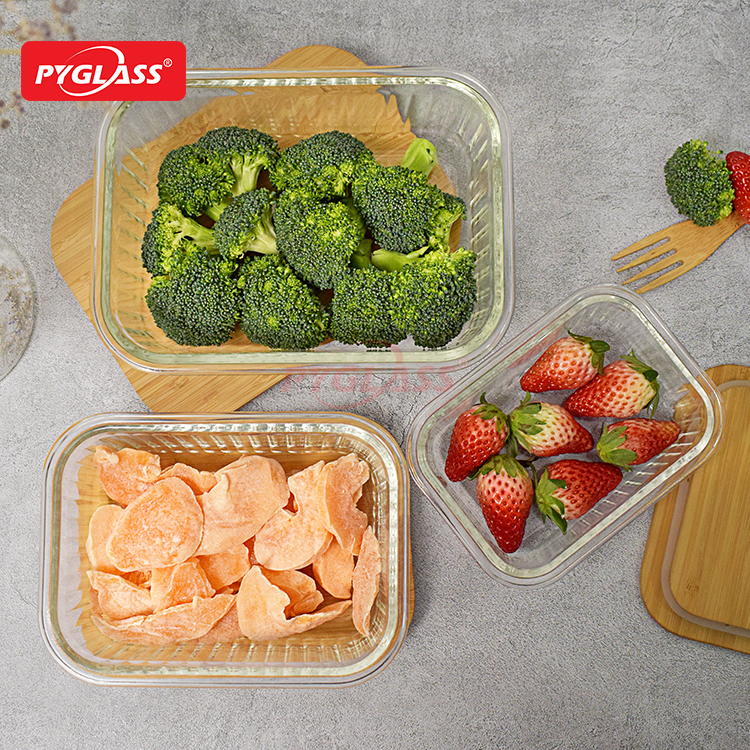 Meal Prep Bamboo Lids Eco-Friendly Meal Containers
