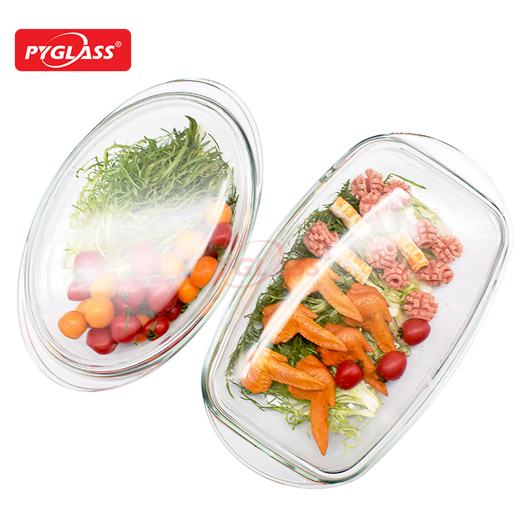 Large Glass Casserole Dish With Lid