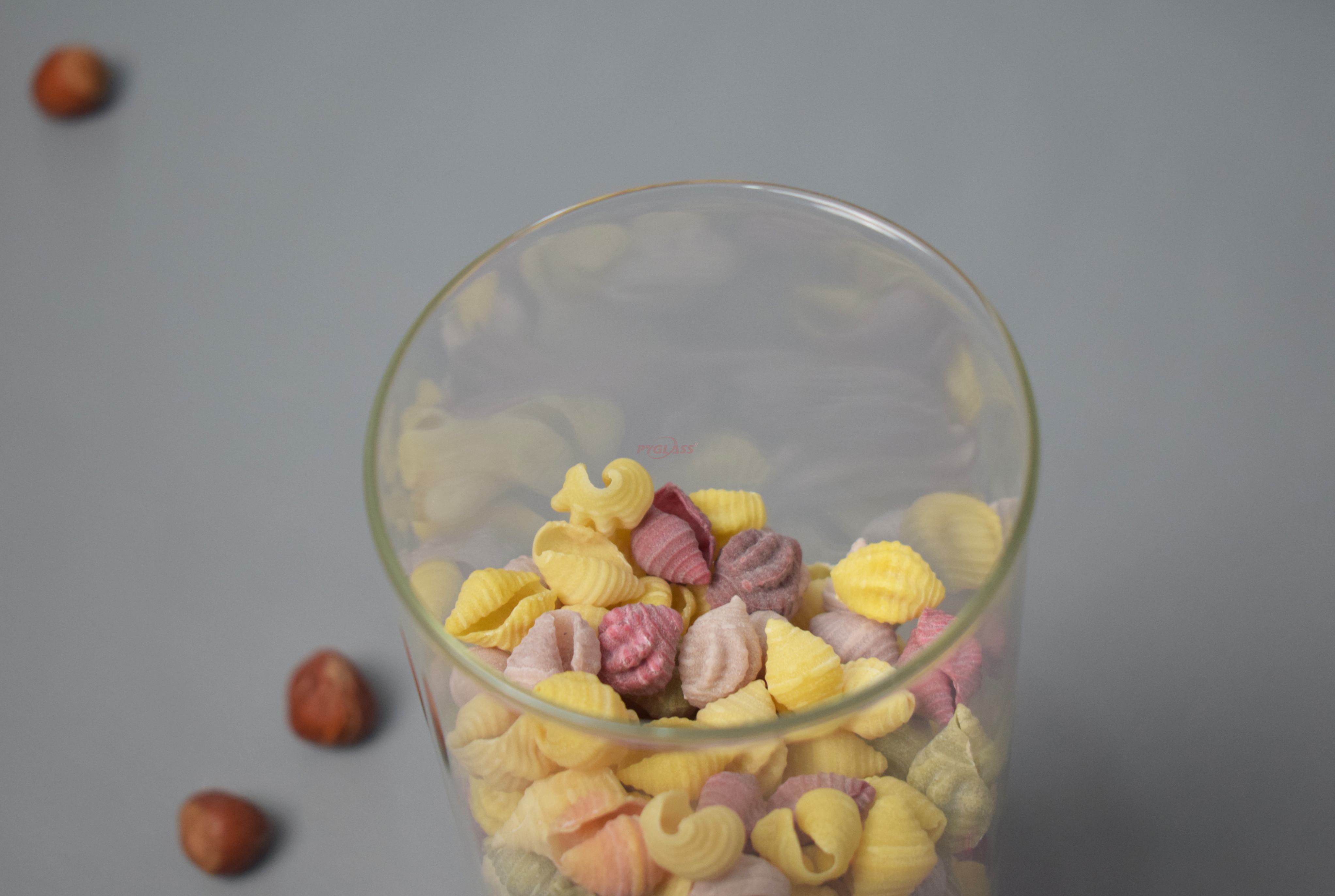Glass Storage Jars with Airtight Bamboo Lid
