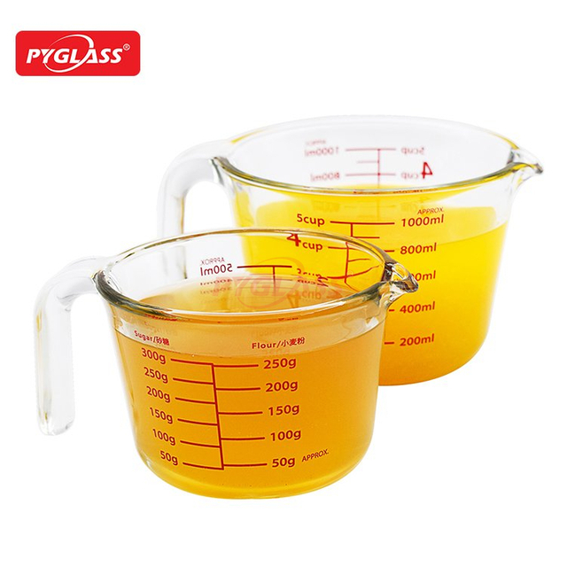 Heat-resisting Glass Measuring Cup