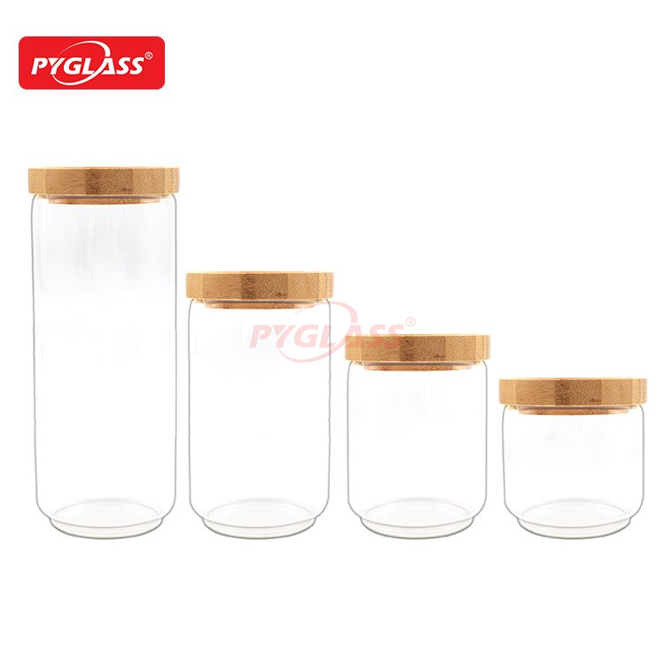 Airtight Glass Storage Canister with Lid