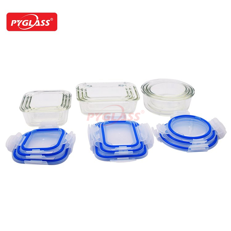 Airtight Glass Lunch Bento Boxes