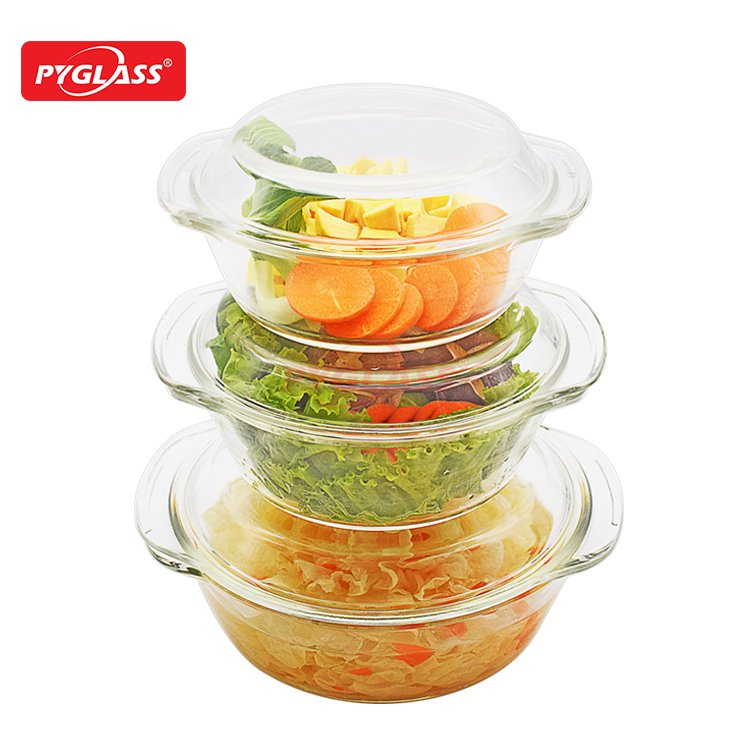 Clear Glass Casserole Dish
