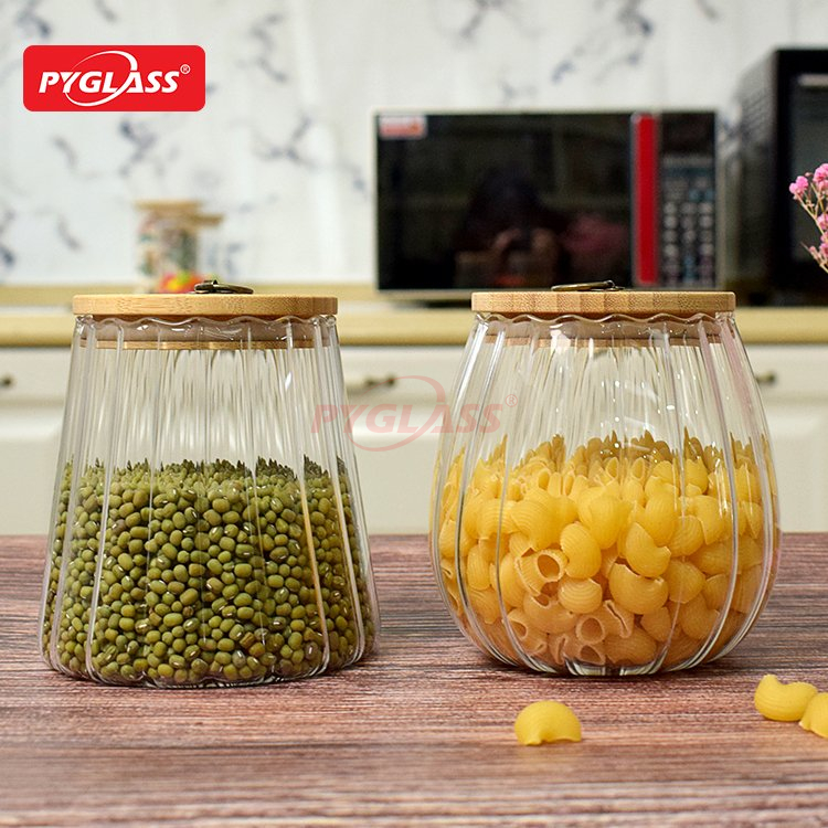 Glass Food Cereal Storage Spice Containers