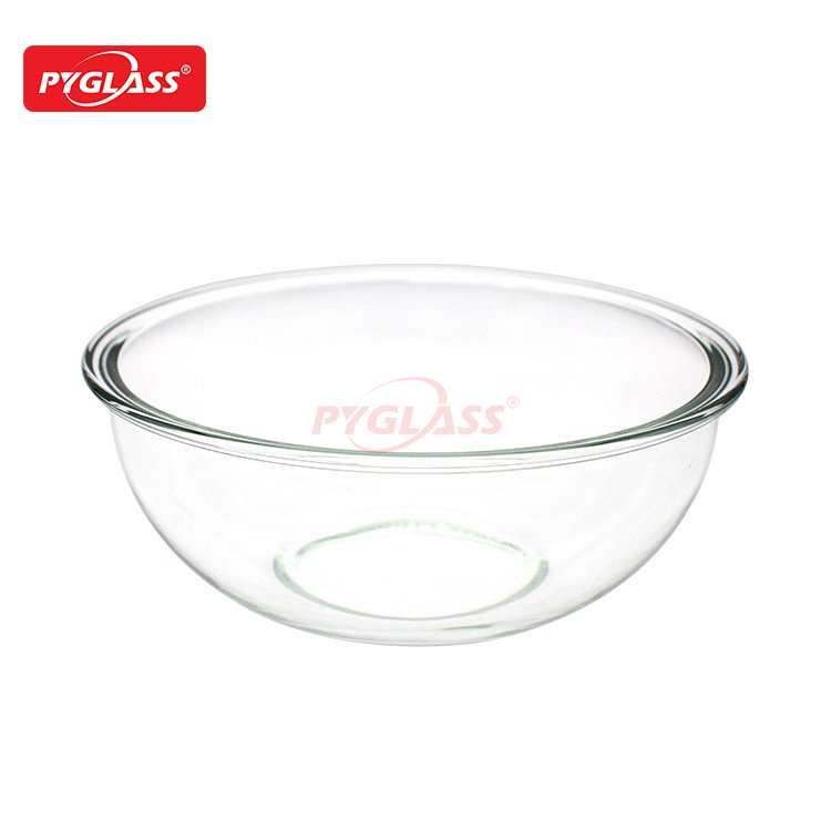 High Borosilicate Glass Mixing Bowl with Lid