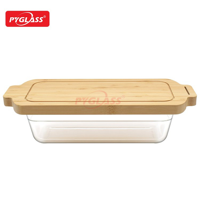Glass Loaf Pan With Cover