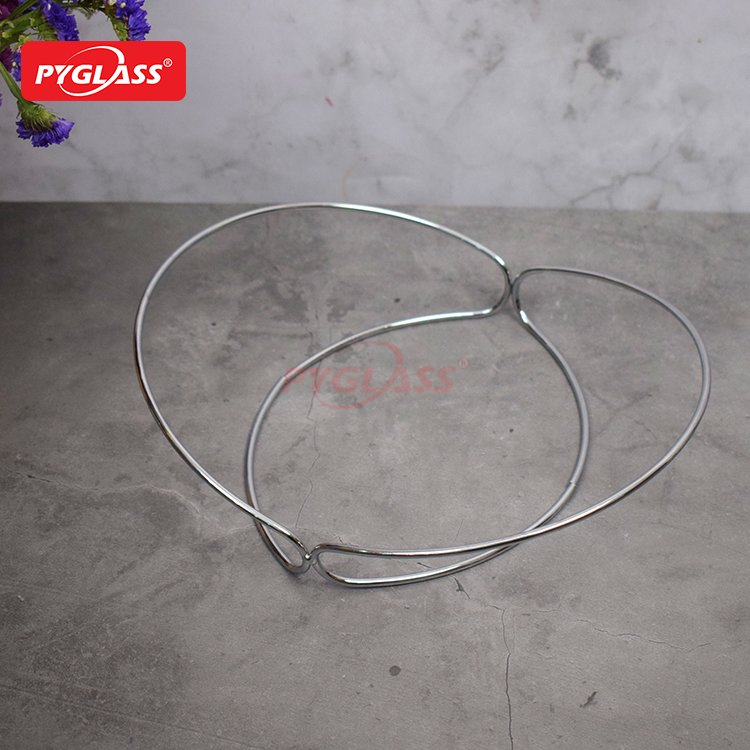 Durable Glass Bakeware with Iron Stand