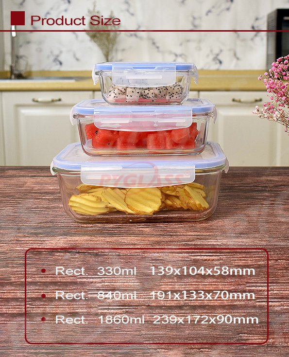 Glass Food Storage Containers Buy Glass meal prep container, Glass