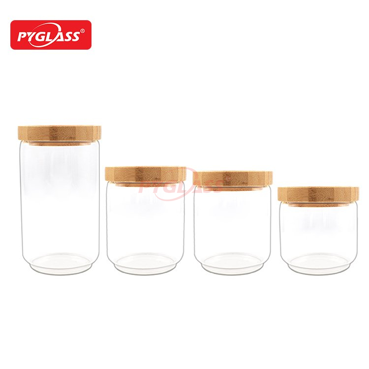 Airtight Glass Storage Canister with Lid