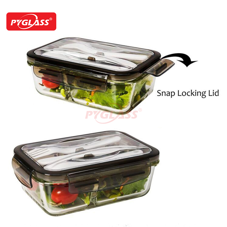 Glass Lunch Box with Reusable Bag