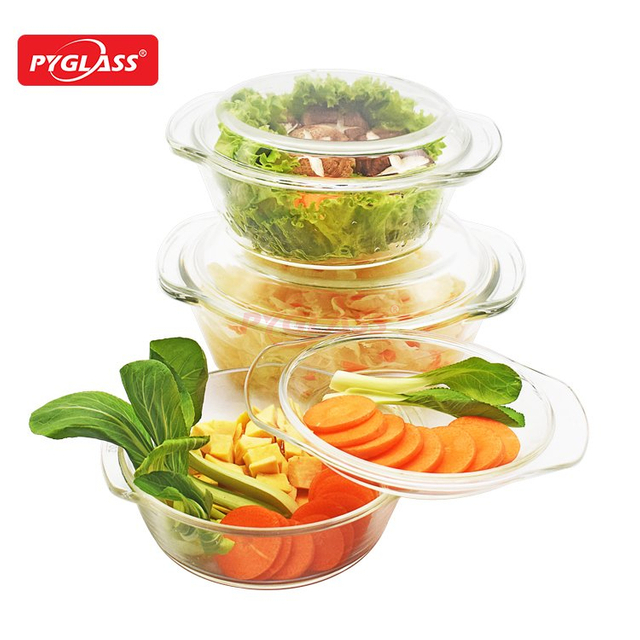 Clear Glass Casserole Dish