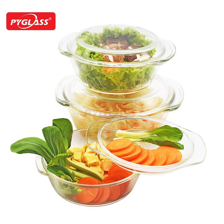 Clear Glass Casserole Dish