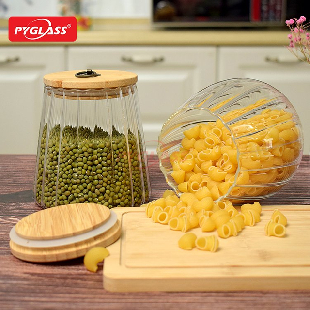 Glass Food Cereal Storage Spice Containers