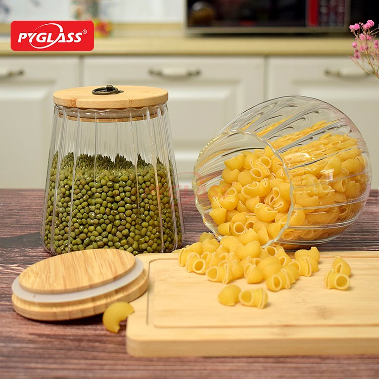 Glass Food Cereal Storage Spice Containers