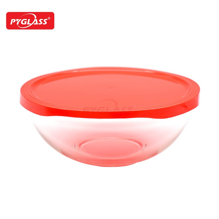 High Borosilicate Glass Mixing Bowl with Lid