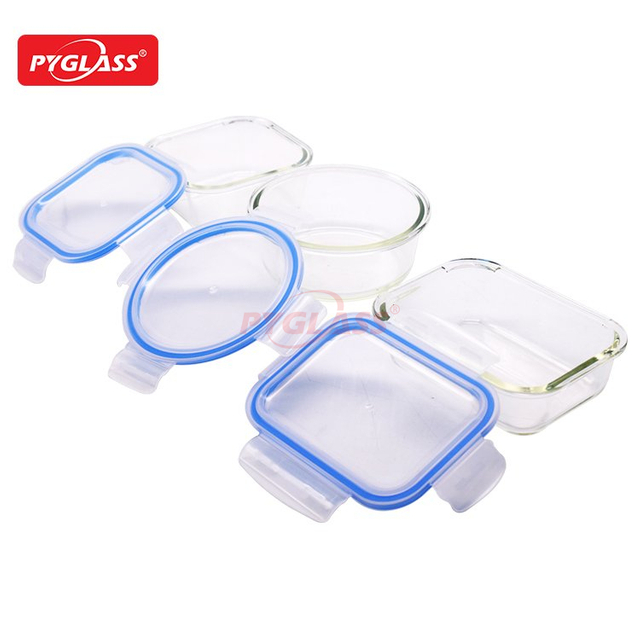 Airtight Glass Lunch Bento Boxes