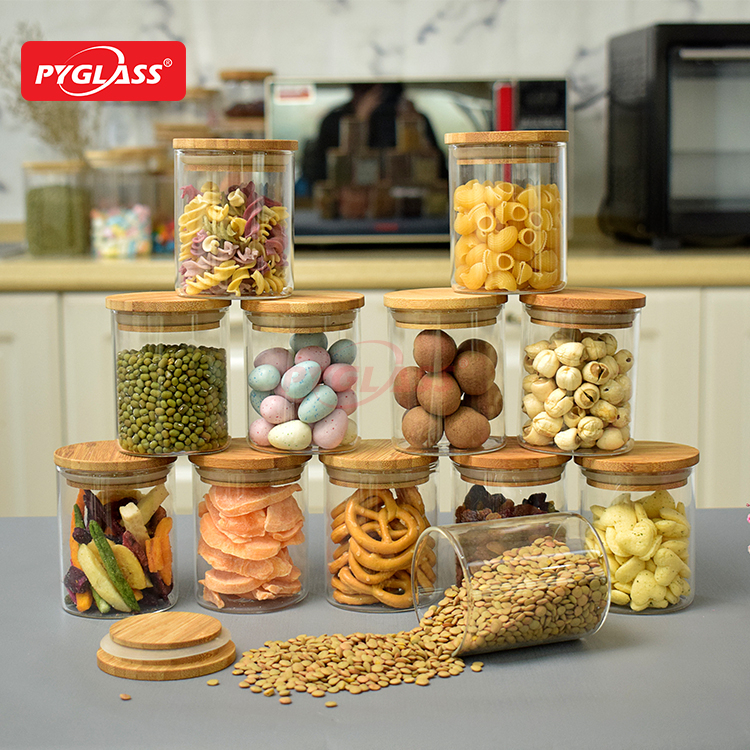 Mini Glass Storage Jar Sets