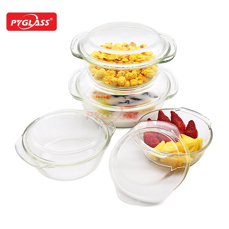 Clear Glass Casserole Dish
